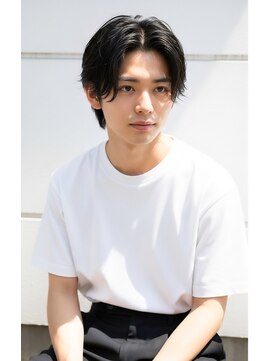 ネオリーブアーチ 武蔵小山店(Neolive arch) センターパート/ニュアンスパーマ/マッシュ/武蔵小山