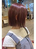 ソトエアンドマーブ 久喜店(SOTOE&marbb)&nbsp;ブリーチなしダブルカラー/ピンクベージュ/ダメージレス