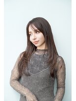 エシェル 平塚店(echelle)&nbsp;ロングストレート/モカグレージュ/平塚