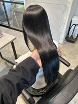 シオヘアーセカンド 西新2号店(Sio.hair 2nd)&nbsp;艶感やわらか縮毛矯正×髪質改善でうねり解消