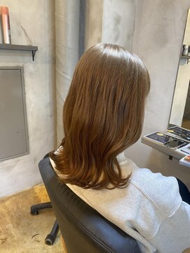 ワンドット バイ キーマン(ONE. by KEYMAN) ブリーチ無し ミルクティーブラウン