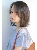 大人ナチュラルショートボブ