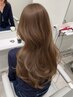 【ASAHI限定】小顔似合わせカット＋ダブルカラー＋艶トリートメント