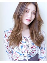 グレースバイハピネス(grace by happiness) 韓国風レイヤーカット×ハイライトカラー7.17ミルクブラウン