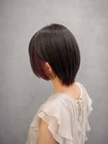 ソラヘアー(SORA hair)&nbsp;さりげなく映えるボルドーインナーボブ　10代20代