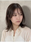 逗子葉山外ハネレイヤー顔周りレイヤー斜め前髪サイドバングY290