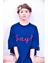 フィス(Fe's)&nbsp;☆ボヘミアン風カチューシャアレンジ☆