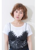 大人のエアリーカール[大人かわいいヘア/ふわふわショート]