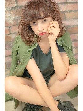 キート(Kiito) 【kiito海老名】アンニュイロブ/ランダムパーマ/くせ毛風