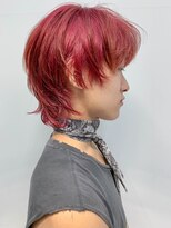 テトヘアー(teto hair) men's(ウルフ、ピンクパープル、マッシュウルフ)