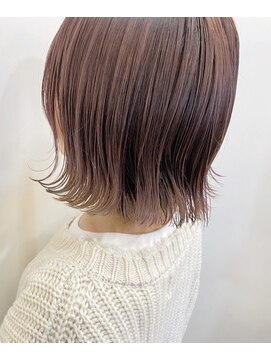 ノット 成田公津の杜(Knot) ピンクアッシュ×外ハネボブ