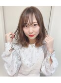 【CAMON.】 ラテベージュ×インナーオレンジ