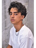 スナッグルサロン(SNUGGLE SALON)&nbsp;ツイスパ×アップバング/七三オールバックかき上げヘア/刈り上げ