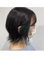 アフロディアンブランシュ(AphrodiaN branche)&nbsp;20代30代40代　ハイトーンカラー　サイドインナーカラー