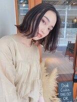 シェルター バイ トウキョウ(Shelter by TOKYO)&nbsp;20代30代外ハネ大人 ナチュラルボブ