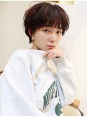 【LUAU Haku Osaka 中村】マッシュショート × パーマ