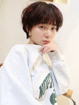 ルアウハク 梅田(LUAU Haku) 【LUAU Haku Osaka 中村】マッシュショート × パーマ