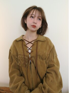 ウォーター 表参道(WATER) ストレートボブ/ワンカールボブ/こなれヘア