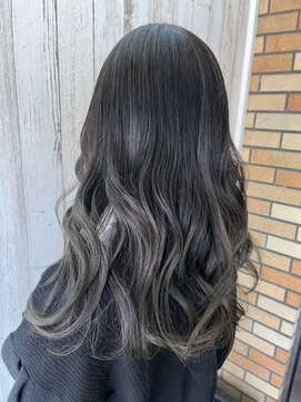 アウラニヘアーリゾート(AULANI Hair Resort) イルミナカラーフォレスト×グレージュグラデーションカラー