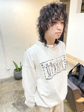 ソイ 下北沢(soi) 【wolf heard wave】ハードパーマ/メンズ/ウルフウェーブパーマ