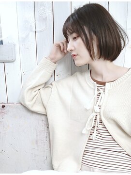 グランアージュ 錦糸町(grandage) ナチュラルくびれ丸みボブ/小顔ミニボブ/20代30代40代錦糸町c