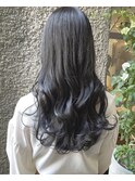 ブルーブラック/ブルージュ/韓国風/透明感カラー/暗髪/地毛風 