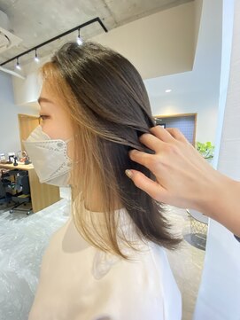 パラゴ(PARAGO.) 《緑橋/城東区/女性サロン》顔まわりインナー　似合わせ♪