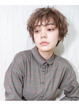 ティアラ 桜木町(TIARA) 大人カワイイ無造作マッシュショート/20代/30代/アンニュイ