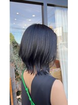 クルニエ(crenier)&nbsp;●crenierで作るブルーブラックのボブディ●