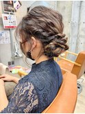 ☆結婚式お呼ばれヘアアレンジ/ゆるふわアレンジ☆