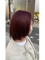 ラフ(LAFF)&nbsp;#黒髪#ボブルフ#ネビージュ#小顔#ワンレン