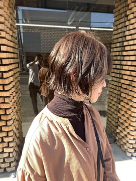 エルエスヘアー(LS HAIR) @hirose.r_hair廣瀬竜也★切りっぱなしボブ★