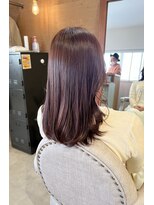 ジョワイユヘアーデザイン(Joyeux)&nbsp;joyeuxピンクブラウン【有本のぞみ】