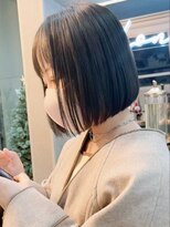 リール 銀座(R'EEL) 乾かすだけでまとまる地下風ボブ