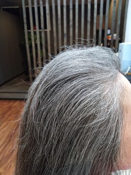 ビハーラ(Vihara) 頭浸浴後の髪