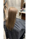 #ショコラアッシュ#ヘルシースタイル#ふんわりカール