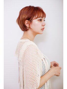 バサ 上石神井店(BASSA) ☆夏にぴったりオレンジベージュ×ふんわりショート☆