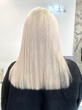 ソル ジングウマエ(SOL JINGUMAE) ミルクティーベージュダブルカラーインナーカラーケアブリーチ