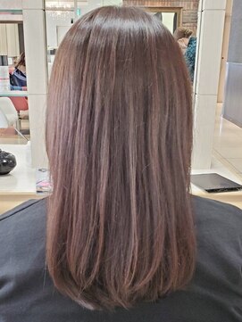 ヘアークリアー 春日部 大人可愛いオージュア、サラツヤブラウンヘアー/30代40代50代