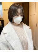 【 eTONe 】韓国風ワンカール bob × ミントアッシュ