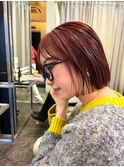 お洒落ミニボブ