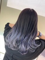 アイズ 本厚木(AIZU)&nbsp;グラデーションカラー アッシュパープル