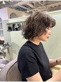 【山本】ボブ×デザインパーマ