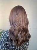 20代30代40代艶感ストレートアッシュグレージュ透明感ロング