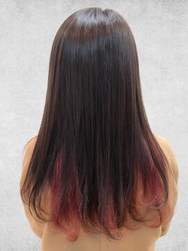 ラルジュヘアイコール(Large hair equal =) 20代30代大人かわいいベージュナチュラルセミロングヘアー美肌