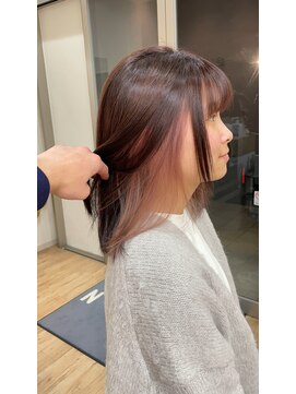 リアン(LIAN) イメチェン/ハイトーン/ダブルカラー/ピンクベージュ/郡山/