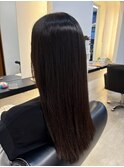 [美髪矯正]乾かすだけでこのツヤ感。自宅で乾かしても再現できる
