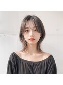 【Moana Lua】#ウルフカット#韓国風#ミディアム#レイヤー