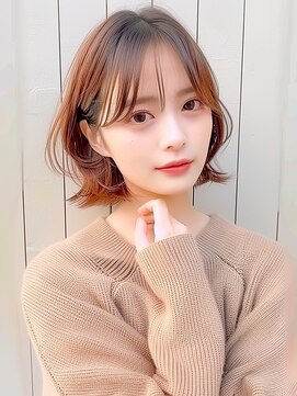 クラン 岡本(Chlan) メルティカラー透明感ベージュブラウン