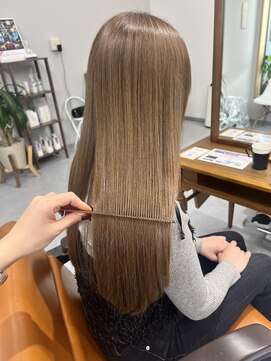 アネラ(Anela) ブリーチなしベージュ美髪カット【平井】